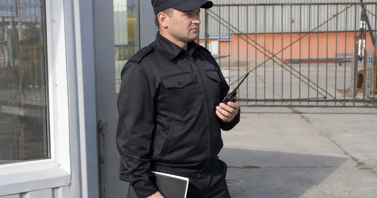 Охранник объектов Минобороны